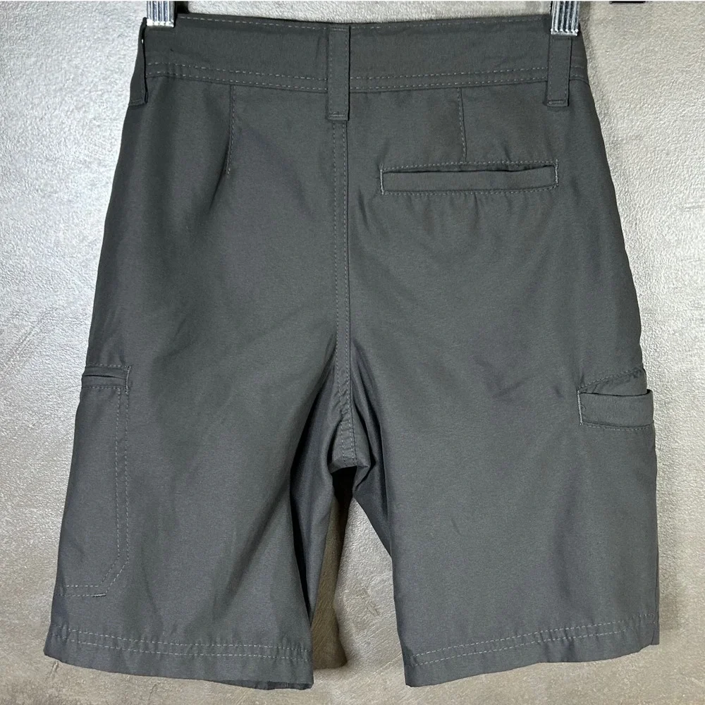 Urban Pipeline Kids Cargo Shorts Size 8 Gray SuperStrong‎ Hits At Knee